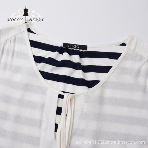 Professional White Sleeveless Crew Neck Women Vest